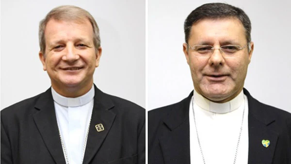 Mons. Antonio Da Silva y Mons. Paulo Cu00e9sar Costa / Foto: CNBB?w=200&h=150