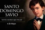 Cada 6 de mayo la Iglesia celebra a Santo Domingo Savio, el adolescente patrono de las embarazadas