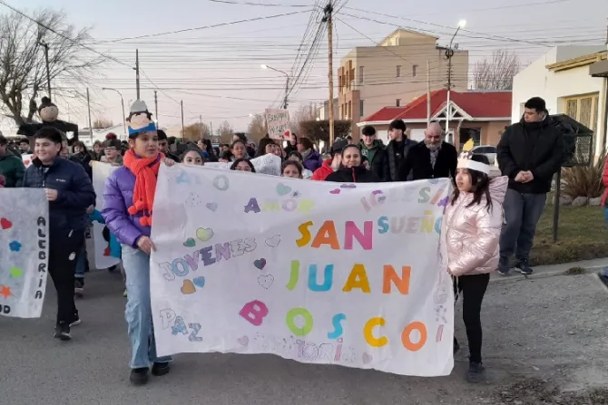 Niños y jóvenes celebraron en la Patagonia a San Juan Bosco, “un loco lindo”