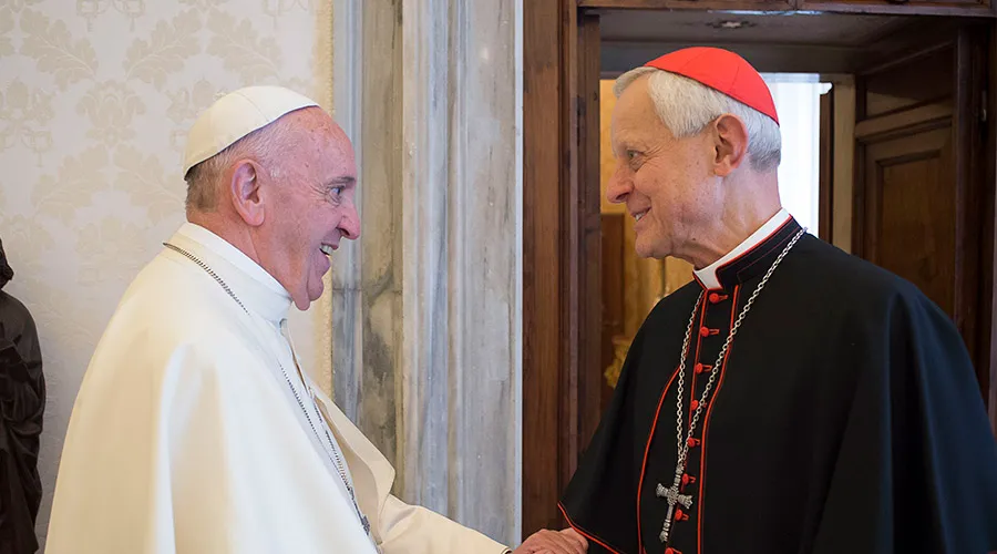 Papa Francisco acepta renuncia del Cardenal Donald Wuerl 