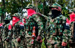 Guerrilleros del ELN. Cru00e9dito: Flickr Brasil de Fato (CC BY-NC-SA 2.0) 