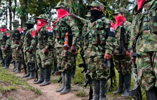 Guerrilleros del ELN. Cru00e9dito: Flickr Brasil de Fato (CC BY-NC-SA 2.0) 