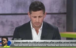 Dan Orlovsky, conductor de NFL Live. Cru00e9dito: Cortesu00eda de ESPN  