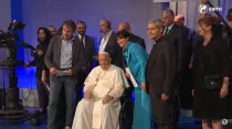 El Papa Francisco en el programa de televisión de la RAI "A Sua Immagine". Crédito: RAI / EWTN News