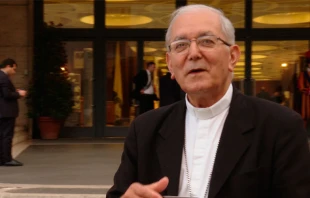 Mons. Edmundo Valenzuela. Cru00e9dito: ACI Prensa 