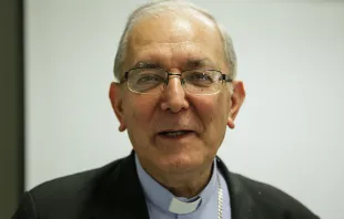 Mons. Edmundo Valenzuela. Foto: Daniel Ibáñez / ACI Prensa. 