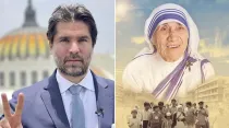 Eduardo Verástegui. Crédito: Facebook oficial / Afiche oficial de "Madre Teresa: No hay amor más grande".