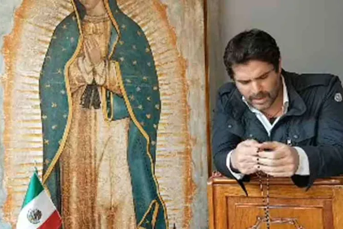 Eduardo Verástegui rezará Rosario con Arzobispo de México en fiesta de Virgen de Guadalupe