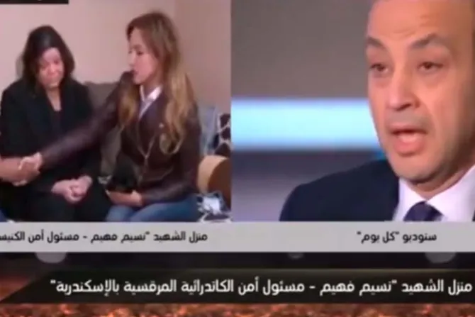 VIDEO: Viuda de mártir cristiano perdona a ISIS y sorprende en TV a presentador musulmán