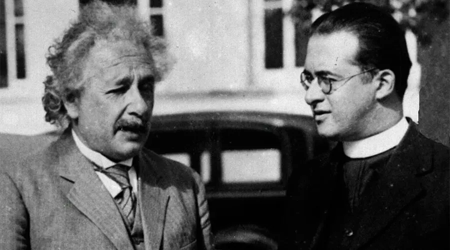 Albert Einstein y Georges Lemaitre / georgeslemaitre.blogspot.com