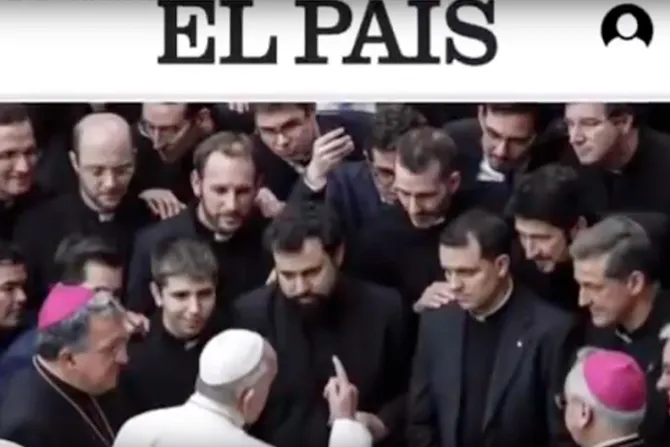 VIRAL: Sacerdote escribe a El País por usar su foto con el Papa en nota sobre pederastia