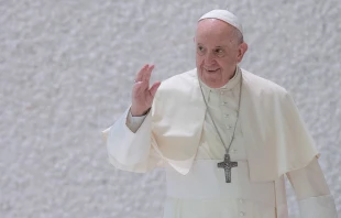 Papa Francisco. Cru00e9dito: Daniel Ibu00e1u00f1ez / ACI Prensa 