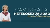 Imagen promocional del curso Camino a la heterosexualidad. Crédito: www.caminoalaheterosexualidad.org