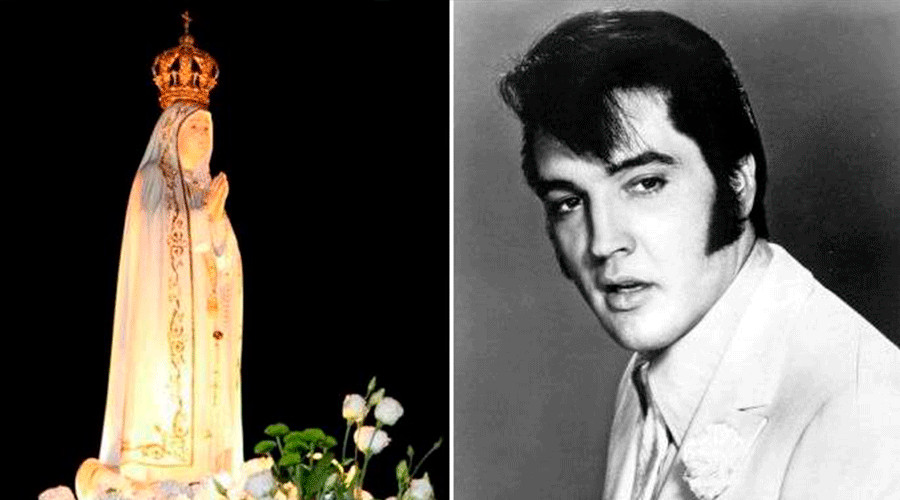 Elvis Presley dedicó una canción a la Virgen de Fátima inspirada en la conversión