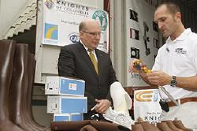 Caballeros de Colón expanden proyecto en pro de niños amputados en Haití