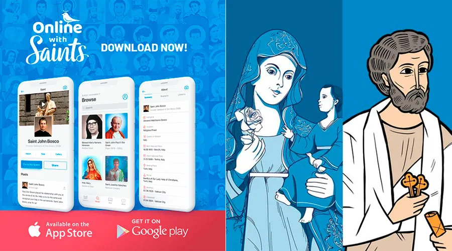Nueva App ofrece “encuentro virtual” con más de 100 santos de todo el mundo