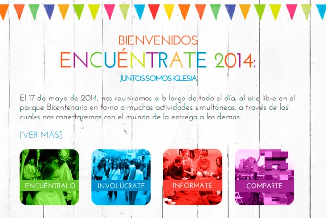 [VIDEO] Proyecto “Encuéntrate 2014” espera reunir a miles de chilenos por solidaridad y caridad