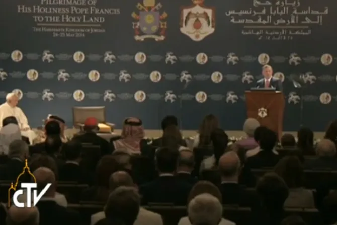 [TEXTO Y VIDEO] Discurso del Papa Francisco a las autoridades de Jordania
