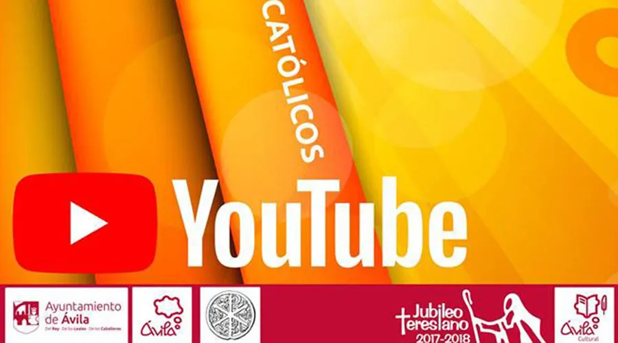 Cartel promocional del I Encuentro de Youtubers Católicos en Ávila. Foto: Encuentro Youtubers Católicos.