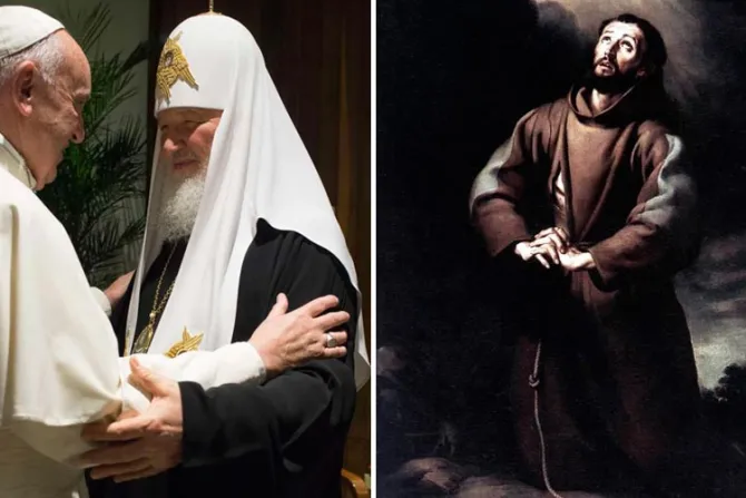 Una reliquia de San Francisco de Asís: El regalo del Papa al Patriarca ruso Kirill