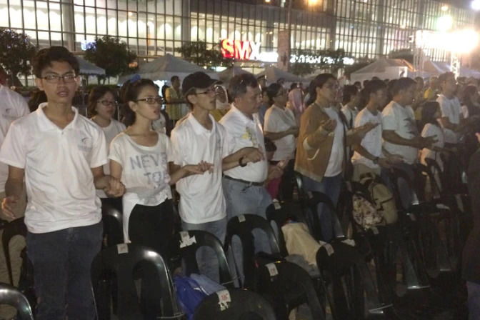 Lo que no viste del gran encuentro de las familias filipinas con el Papa Francisco