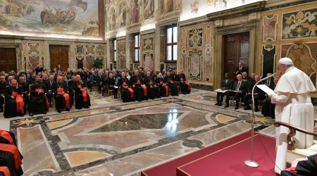 El Papa Francisco entrega el Premio Ratzinger a un filósofo y a un teólogo