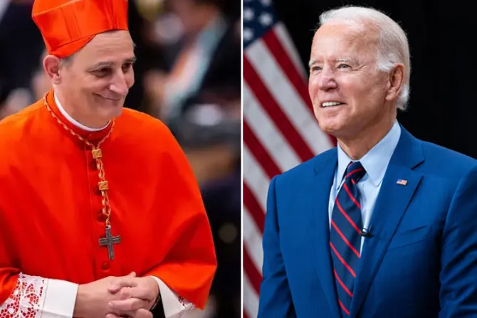 Vaticano detalla el encuentro entre Biden y el enviado del Papa por la paz en Ucrania