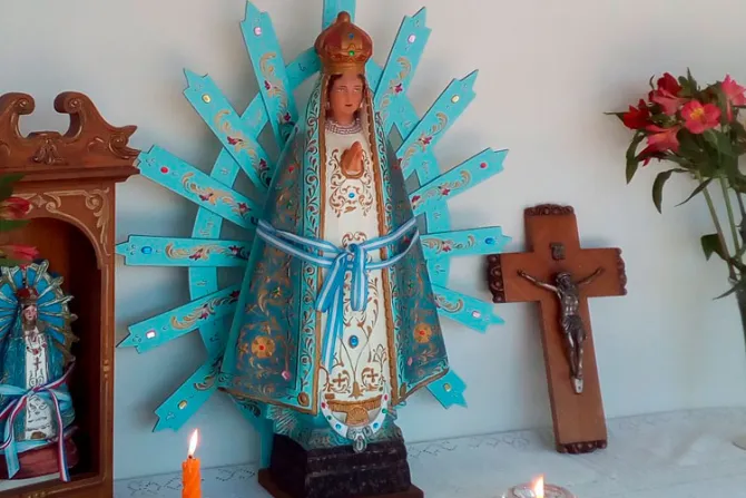 Bendicen nueva ermita en honor a la Virgen de Luján