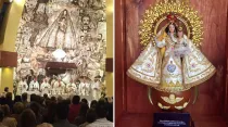 Misa en la Ermita de la Caridad (Miami) - Imagen de la Virgen llevada por el Papa Francisco / Foto: Facebook Ermita de la Caridad
