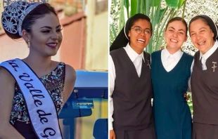 Novicia Esmeralda Solu00eds / Cru00e9dito: Hermana Teresa Gutiu00e9rrez  