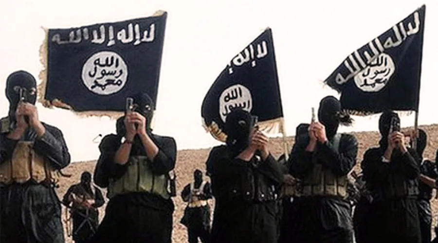 Miembros del Estado Islámico en imagen difundida por el grupo terrorista