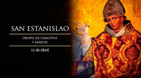 Cada 11 de abril se conmemora a San Estanislao, Obispo de Cracovia y mártir