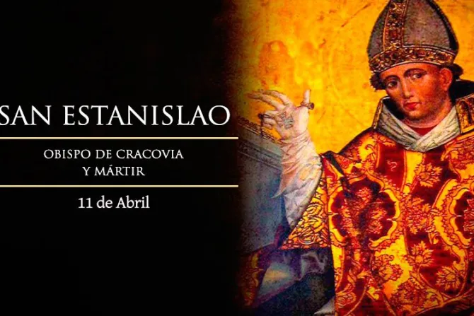 Cada 11 de abril se conmemora a San Estanislao, Obispo de Cracovia y mártir