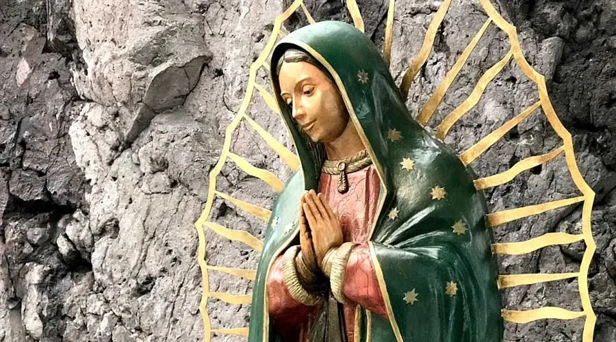 Estatua de la Virgen de Guadalupe. Foto: David Ramos / ACI Prensa.