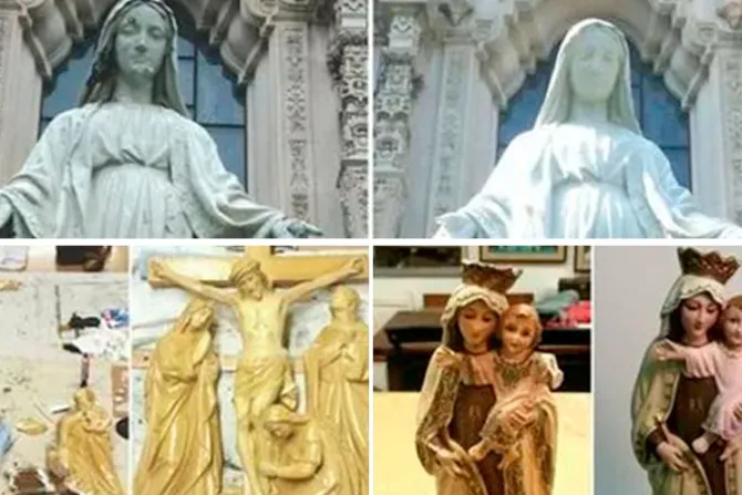 Artistas renuevan imágenes católicas en medio de ola de ataques