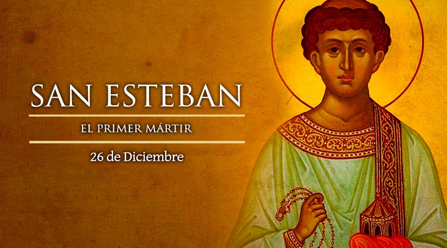 Hoy la Iglesia celebra la memoria de San Esteban, protomártir