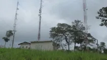 Estación radial y televisiva en cerro San Ignacio. Crédito: Diócesis de San Ignacio de Velasco.