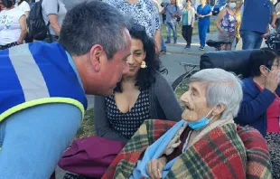 Los ancianos debieron ser evacuados del Hogar pero no hubo heridos. Crédito: Página de Facebook/Municipalidad de Concepción 