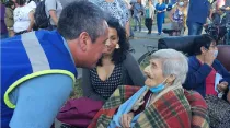 Los ancianos debieron ser evacuados del Hogar pero no hubo heridos. Crédito: Página de Facebook/Municipalidad de Concepción