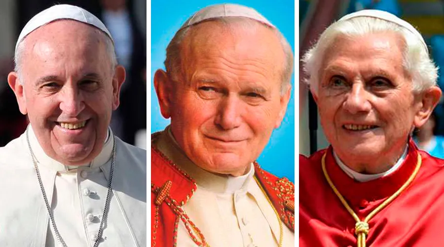 Papa Francisco, San Juan Pablo II y el Papa Emérito Benedicto XVI?w=200&h=150