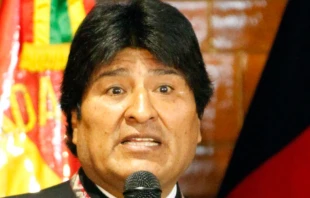 Evo Morales. Cru00e9dito: Wikipedia, dominio pu00fablico 