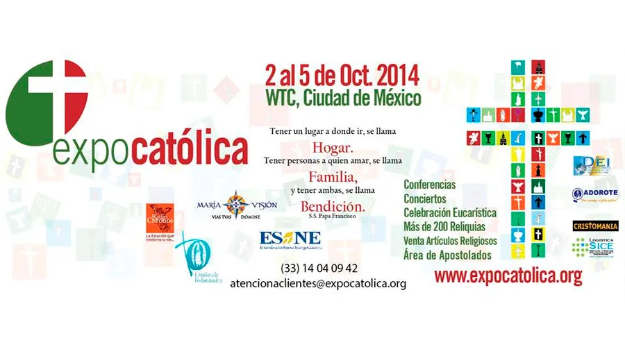 Con más de 200 reliquias de santos, Expo Católica 2014 promoverá la vida y la familia en México