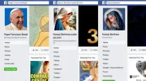 Captura de pantalla de algunas páginas católicas afectadas por el bloqueo de Facebook. Foto: ChurchPop.com
