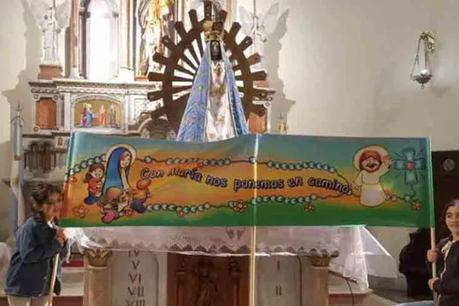 Niños realizarán peregrinación mariana en Buenos Aires
