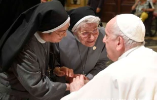 Papa Francisco en audiencia con la familia orionita. Cru00e9dito: Vatican Media  