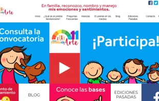 Sitio web oficial de FAMILIArizARTE. 