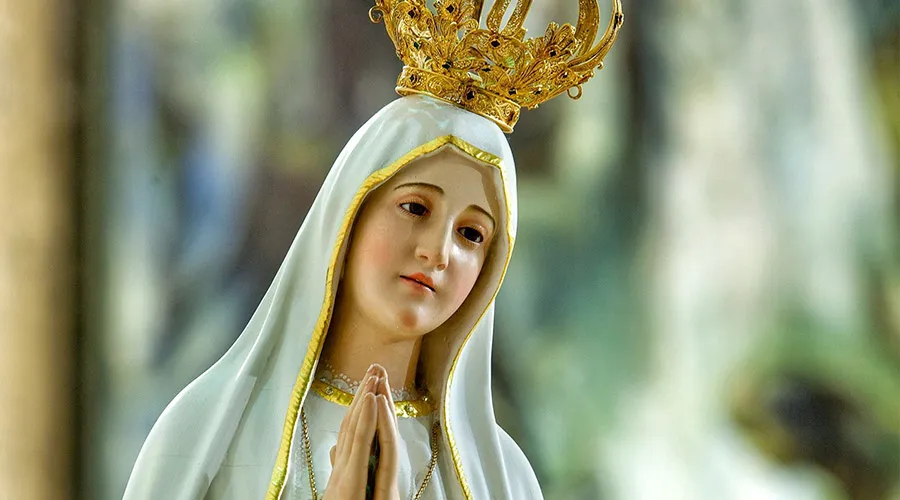 Imagen original de la Virgen de Fátima / Crédito: Santuario de Fátima