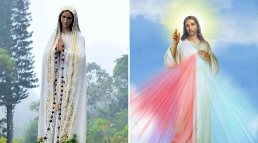 12 vínculos que unen a la Divina Misericordia y a la Virgen de Fátima