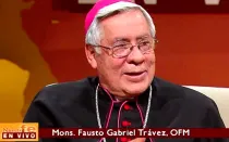 Mons. Fausto Trávez (Foto EWTN)
