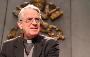 P. Federico Lombardi. Foto: Petrik Bohumil / ACI Prensa. 